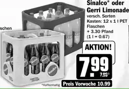 HIT Sinalco oder Gerri Limonaden Angebot
