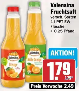 HIT Valensina Fruchtsaft Angebot
