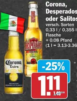 HIT Corona, Desperados oder Salitos Angebot