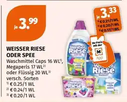 Müller Weißer Riese oder Spee Angebot