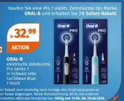 Müller ORAL-B elektrische Zahnbürste Pro Series 1 Angebot
