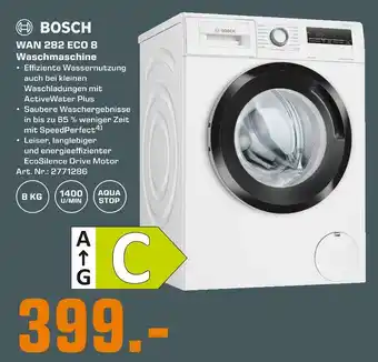 Saturn Bosch waschmaschine wan 282 eco 8 Angebot