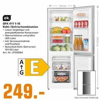 Saturn Ok. ofk 411 1-1e kühl-/gefrierkombination Angebot
