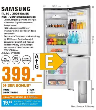 Saturn Samsung kühl-/gefrierkombination Angebot
