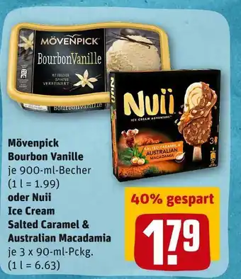 REWE Mövenpick oder nuii eis Angebot