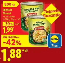 Lidl ERASCO Eintopf Angebot