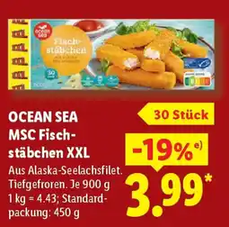 Lidl OCEAN SEA MSC Fischstäbchen XXL Angebot