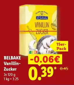 Lidl BELBAKE Vanillin- Zucker Angebot
