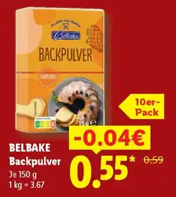 Lidl BELBAKE Backpulver Angebot