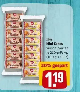 REWE Ibis mini cakes Angebot