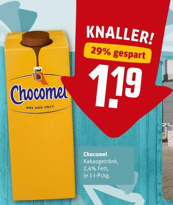 REWE Chocomel kakaogetränk Angebot