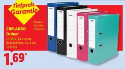 Lidl CRELANDO Ordner Angebot