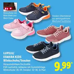 Lidl LUPILU/ ESMARA KIDS Blinkschuhe/Sneaker Angebot