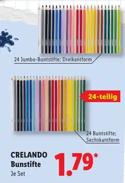 Lidl CRELANDO Bunstifte Angebot