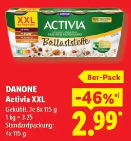 Lidl DANONE Activia XXL Angebot