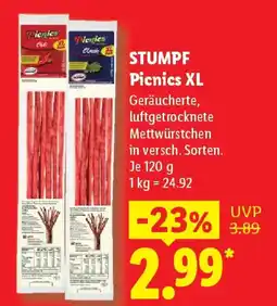 Lidl STUMPF Picnics XL Angebot
