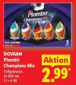 Lidl DOVGAN Plombir Champions Mix Angebot