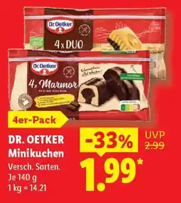 Lidl DR. OETKER Minikuchen Angebot