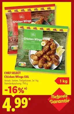 Lidl CHEF SELECT Chicken Wings XXL Angebot