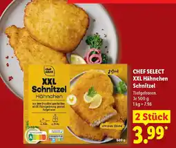 Lidl CHEF SELECT XXL Hähnchen Schnitzel Angebot