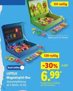Lidl LUPILU Magnetspiel-Box Angebot