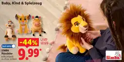 Lidl SIMBA Plüschtier Angebot