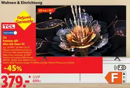 Lidl TCL Premium-QD- Mini-LED-Smart-TV Angebot