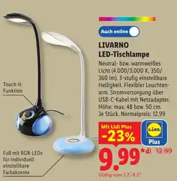 Lidl LIVARNO LED-Tischlampe Angebot