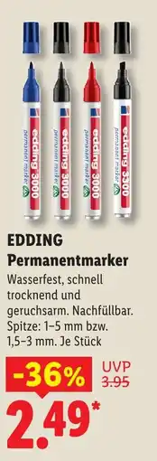 Lidl EDDING Permanentmarker Angebot