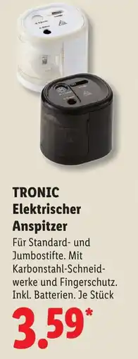 Lidl TRONIC Elektrischer Anspitzer Angebot