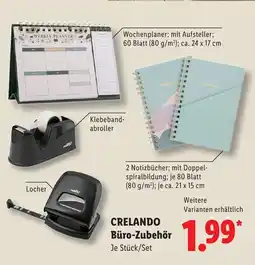 Lidl CRELANDO Büro-Zubehör Angebot