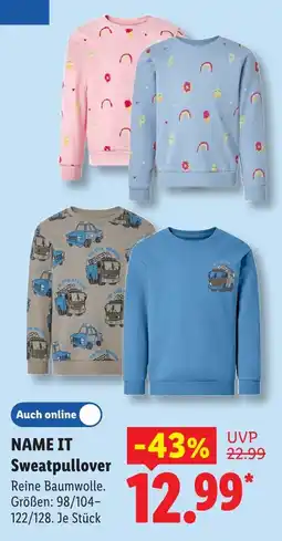 Lidl NAME IT Sweatpullover Angebot