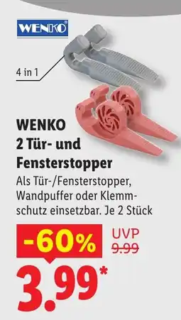 Lidl WENKO 2 Tür- und Fensterstopper Angebot