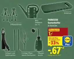 Lidl PARKSIDE Gartenhelfer Angebot