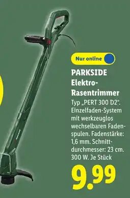 Lidl PARKSIDE Elektro- Rasentrimmer Angebot