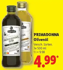 Lidl PRIMADONNA Olivenöl Angebot