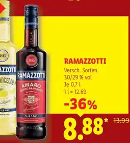 Lidl Ramazzotti Angebot