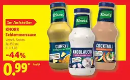 Lidl KNORR Schlemmersauce Angebot