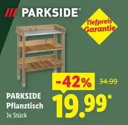 Lidl PARKSIDE Pflanztisch Angebot