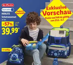 Lidl HERLITZ Schulranzenset Angebot