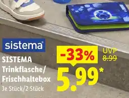 Lidl Trinkflasche/ Frischhaltebox Angebot