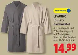 Lidl LIVARNO Unisex Bademantel Angebot