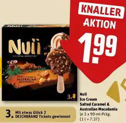 REWE Nuii Ice Cream Salted Caramel & Australian Macadamia Angebot