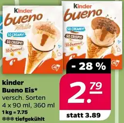 Netto kinder Bueno Eis Angebot