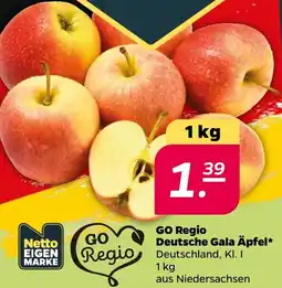Netto GO Regio Deutsche Gala Äpfel Angebot