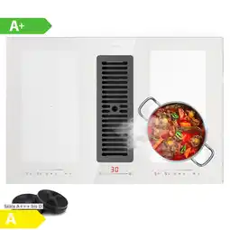 Netto Marken-Discount Full House 77 Down Air System Induktionsherd + Dunstabzugshaube 477 m³/h EEC A Angebot