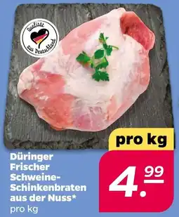 Netto Düringer Frischer Schweine Schinkenbraten aus der Nuss Angebot