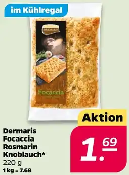 Netto Dermaris Focaccia Rosmarin Knoblauch Angebot