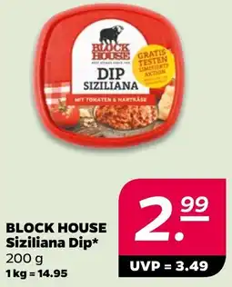 Netto BLOCK HOUSE Siziliana Dip Angebot