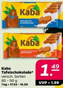 Netto Kaba Tafelschokolade Angebot